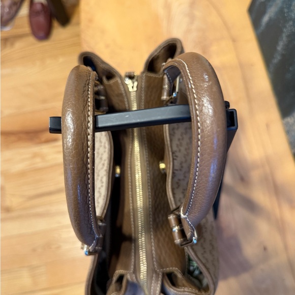 Dooney & Bourke Vintage Signature Monogram Satchel - Picture 7 of 15